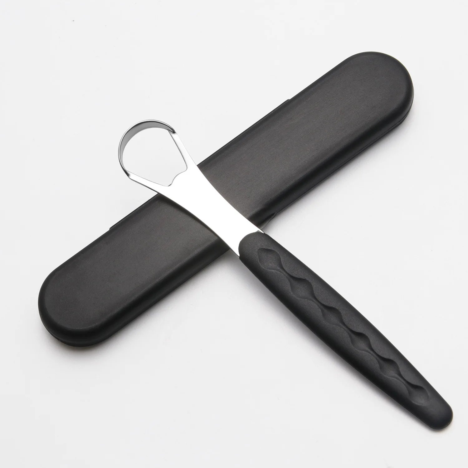 Gratte-Langue Inox Premium – Nettoyage Profond – Avec Étui de Transport